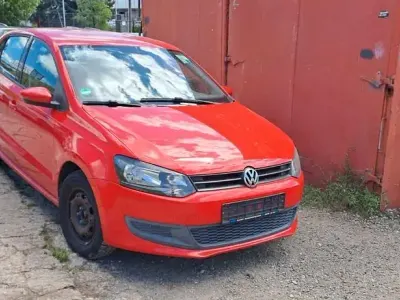 Gebraucht VW Polo 69 PS (50 kW) 2009 Rot Kleinwagen