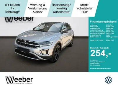 Gebraucht VW T-Roc Style 150 PS (110 kW) 2023 Pyrit silber (metallic) SUV