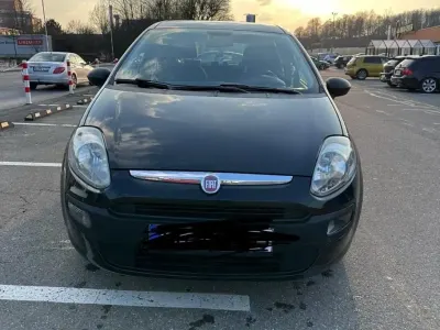 Gebraucht Fiat Punto Evo 77 PS (56 kW) 2012 Schwarz Kleinwagen