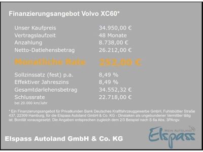 gebraucht Volvo XC60 Momentum Pro AUTOMATIK NAV LED DIG-DISPLAY KAMERA EL.HECKKLAPPE