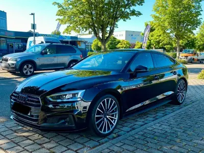 Gebraucht Audi A5 Sportback S-Line 190 PS (139 kW) 2018 Schwarz Kleinwagen