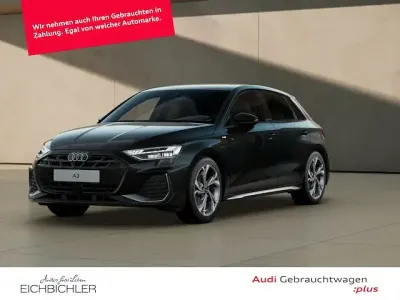 Brugt Audi A3 S-Line 150 HK (110 kW) 2025 Sort