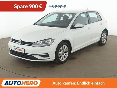 Gebraucht VW Golf VII Comfortline 125 PS (91 kW) 2018 Weiß Limousine