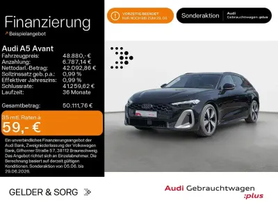 Gebraucht Audi A5 Ambiente 204 PS (150 kW) 2025 Mythosschwarz metallic Kombi