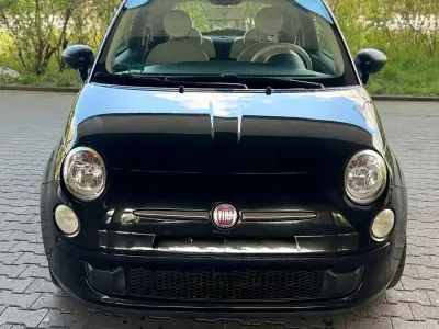 Brugt Fiat 500 69 HK (50 kW) 2008 Sort Hatchback
