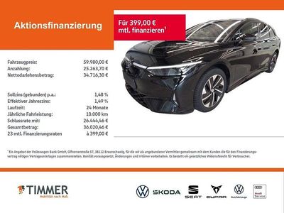 Gebraucht VW ID.7 GTX 250 kW (340 PS) 2025 Grenadillschwarz metallic Kombi