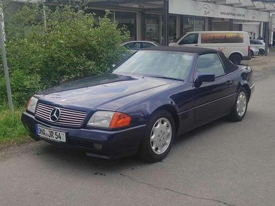 Gebraucht Mercedes SL320 231 PS (169 kW) 1993 Blau Cabrio