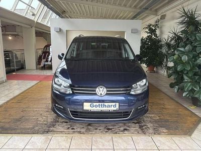 Gebraucht VW Sharan Comfortline 184 PS (135 kW) 2017 Night blue metallic Van / Kleinbus