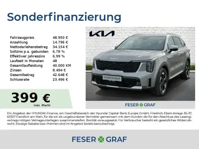 Nowe Kia Sorento Platinum 215 KM (158 kW) 2025 Szary SUV