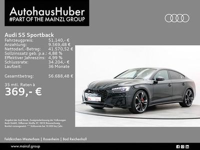 Gebraucht Audi S5 Sportback Competition 342 PS (251 kW) 2024 Mythosschwarz metallic (metallic) Kleinwagen