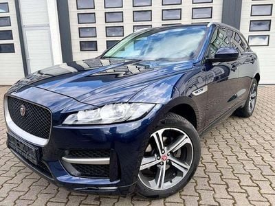 Gebraucht Jaguar F-Pace R-Sport 179 PS (131 kW) 2017 Loire blue SUV