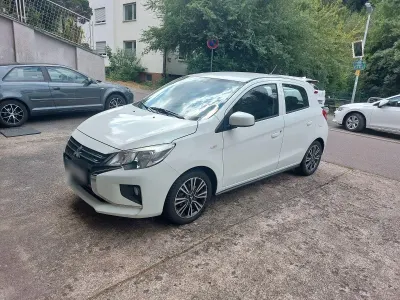 Gebraucht Mitsubishi Space Star 71 PS (52 kW) 2020 Weiß Kleinwagen