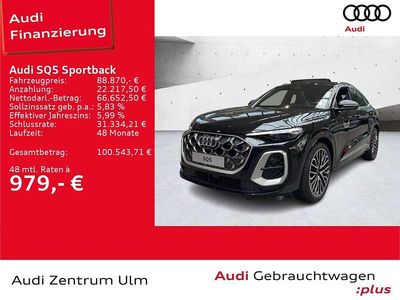 Gebraucht Audi SQ5 367 PS (269 kW) 2025 Mythosschwarz metallic SUV