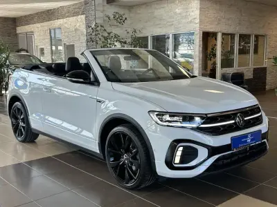 Brugt VW T-Roc Cabriolet R-line 150 HK (110 kW) 2023 Hvid Cabriolet