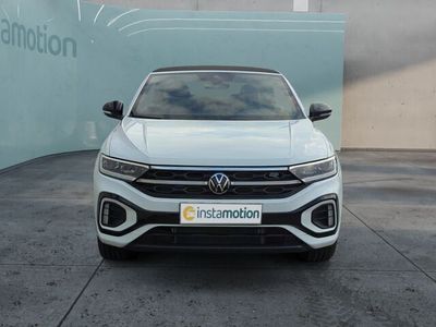 Gebraucht VW T-Roc Cabriolet R-line 150 PS (110 kW) 2024 Weiß Cabrio