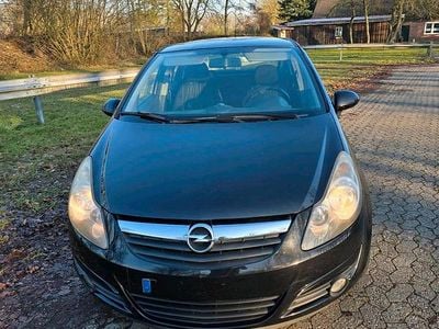 Gebraucht Opel Corsa Edition 85 PS (62 kW) 2010 Schwarz Kleinwagen