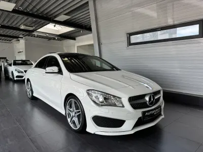 Gebraucht Mercedes CLA250 AMG 211 PS (155 kW) 2015 Weiß Coupé