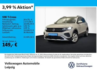 Gebraucht VW T-Cross Life 95 PS (69 kW) 2025 Grau SUV