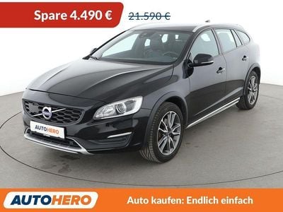 Gebraucht Volvo V60 CC Pro 245 PS (180 kW) 2017 Schwarz Kombi