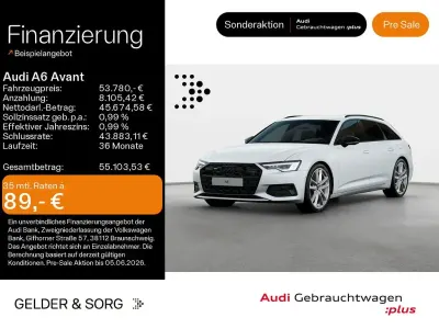 Gebraucht Audi A6 Advanced Plus 299 PS (219 kW) 2025 Gletscherweiß metallic Kombi