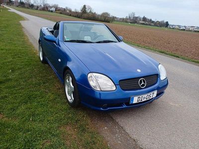 Gebraucht Mercedes SLK200 AMG 136 PS (100 kW) 1999 Blau Cabrio