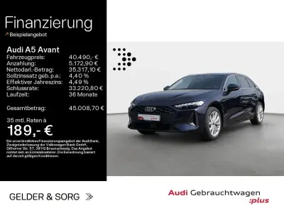 Gebraucht Audi A5 Ambiente 204 PS (150 kW) 2025 Firmamentblau metallic Kombi