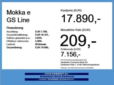 Second-hand Opel Mokka-e GS Line 100 kW (136 CP) 2023 Verde SUV