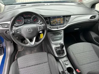 Gebraucht Opel Astra Business 110 PS (80 kW) 2018 Blau Kombi