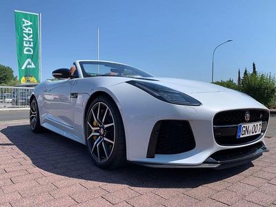 Weiß Gebraucht 2020 Jaguar F-Type SVR Cabrio | 92.007 € (Teuer)