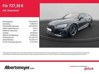 Gebraucht Audi RS5 Sportback Performance 639 PS (469 kW) 2024 Schwarz Limousine