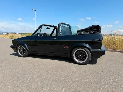 Gebraucht VW Golf Cabriolet Sportline 98 PS (72 kW) 1991 Schwarz Cabrio