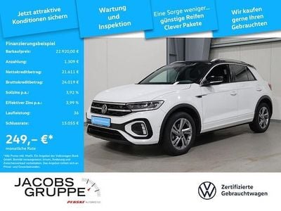 Gebraucht VW T-Roc R-line 110 PS (80 kW) 2023 Weiß SUV