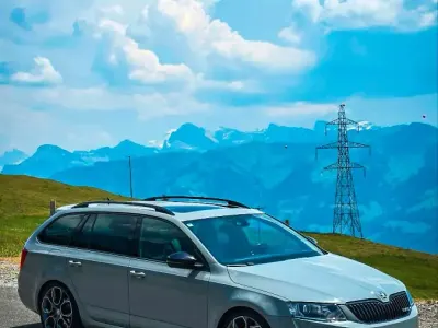 Gebraucht Skoda Octavia vRS 220 PS (161 kW) 2015 Grau Kombi