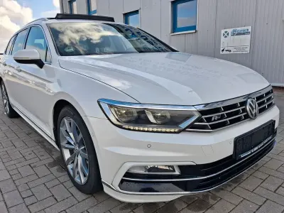 Usata VW Passat R 150 CV (110 kW) 2018 Bianco Station wagon