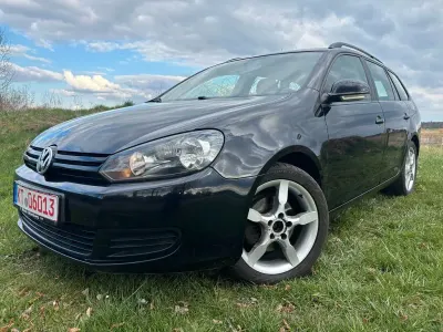 Gebraucht VW Golf VII Trendline 105 PS (77 kW) 2012 Schwarz Kombi