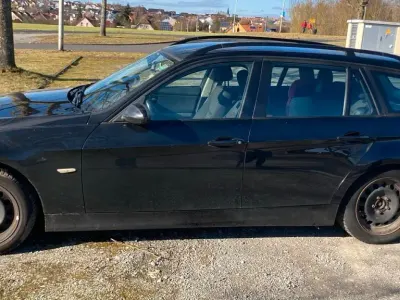 Gebraucht BMW 318 2008 Schwarz Kombi