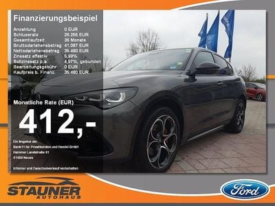 Second-hand Alfa Romeo Stelvio Veloce 209 CP (153 kW) 2024 Gri SUV