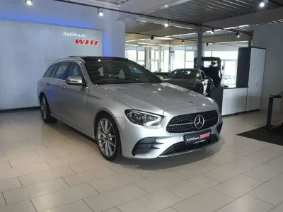 Gebraucht Mercedes E200 AMG 197 PS (144 kW) 2020 Hightech silber Kombi