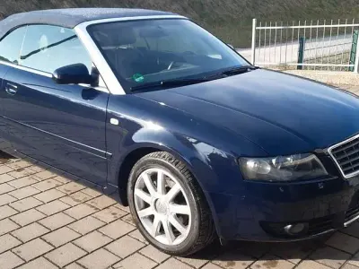Gebraucht Audi A4 Cabriolet S-Line 163 PS (119 kW) 2007 Blau Cabrio