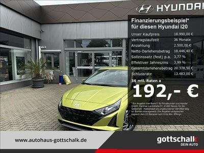Lucid lime / met (gelb) Gebraucht 2024 Hyundai i20 Trend Limousine | 16.990 € (Superpreis)
