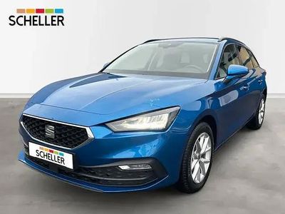 Usata Seat Leon Style 150 CV (110 kW) 2024 Blu Station wagon