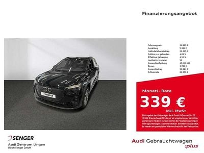 Usata Audi Q4 e-tron Ambiente 150 kW (204 CV) 2023 Nero SUV