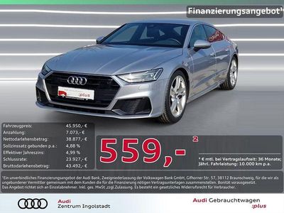 Gebraucht Audi A7 S-Line 299 PS (219 kW) 2023 Silber Limousine