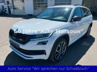 Gebraucht Skoda Kodiaq RS 239 PS (175 kW) 2020 Weiß SUV