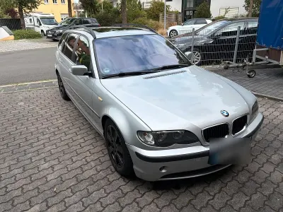 Gebraucht BMW 318 143 PS (105 kW) 2005 Silber Kombi