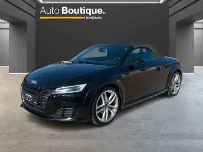 Occasion Audi TT Roadster S-Line 230 PK (169 kW) 2016 Zwart Cabriolet