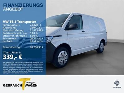 Second-hand VW T6.1 110 CP (80 kW) 2022 Alb Van