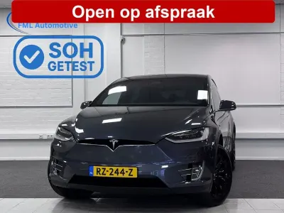 Käytetty Tesla Model X 244 kW (333 HP) 2018 Harmaa Katumaasturi