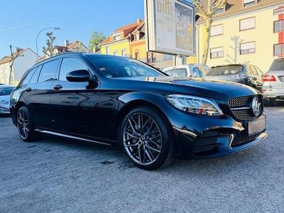 Brugt Mercedes C300e AMG line 258 HK (189 kW) 2019 Sort Sedan