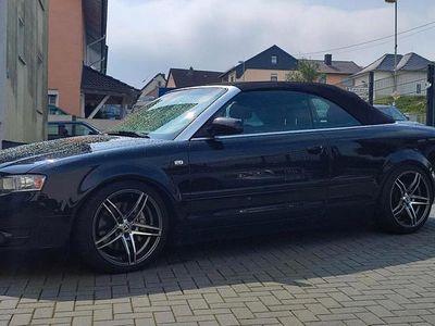 Schwarz Gebraucht 2008 Audi A4 Cabriolet S-Line Cabrio | 6.900 € (Fairer Preis)